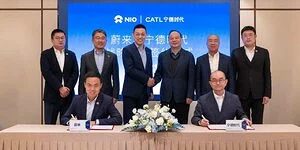Bild zum Inhalt: Nio und CATL einigen sich bei Batterie-Wechselsystemen