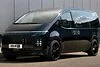 Hyundai Staria mit H&R-Tieferlegungsfedern Bild zum Inhalt: Hyundai Staria mit H&R-Tieferlegungsfedern