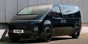 Bild zum Inhalt: Hyundai Staria mit H&R-Tieferlegungsfedern