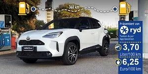 Bild zum Inhalt: Tatsächlicher Verbrauch: Toyota Yaris Cross im Test