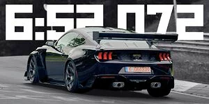 Bild zum Inhalt: Der Ford Mustang GTD unterbietet seinen eigenen Nürburgring-Rekord 