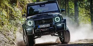 Bild zum Inhalt: 800-PS-G-Klasse auf Stelzen gefällig? Brabus macht's möglich