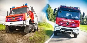 Bild zum Inhalt: Mercedes auf der RETTmobil 2025: Hightech für harte Einsätze
