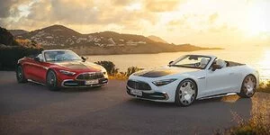 Bild zum Inhalt: Mercedes-Maybach SL 680 Monogram Series (2025): Frischluft-Luxus