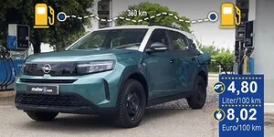 Bild zum Inhalt: Tatsächlicher Verbrauch: Opel Frontera Mildhybrid im Test