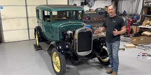 Bild zum Inhalt: Dieses Ford Model A wurde in ein Elektrofahrzeug verwandelt