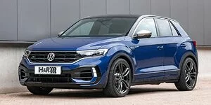 Bild zum Inhalt: High Tec für Low Size: H&R-Fahrwerkskomponenten für den VW T-Roc R