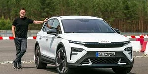 Bild zum Inhalt: Skoda Elroq RS (2025) im ersten Test: Bissiger Böhme 