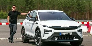 Bild zum Inhalt: Skoda Elroq RS (2025) im Test: Sportlich mit 340 PS?
