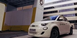 Bild zum Inhalt: Fiat erprobt Batterie-Tauschstation für den 500 Elektro