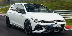 Bild zum Inhalt: VW Golf GTI Edition 50 (2025): Schnellster Serien-VW am Ring