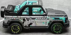 Bild zum Inhalt: Mansory stutzt G-Klasse zu einem Monopoly-Pop Art-Cabrio 
