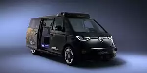 Bild zum Inhalt: Volkswagen wird ab 2026 ein ID. Buzz Robotaxi verkaufen