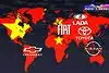 Bild zum Inhalt: China-Autos greifen an: Wer ist weltweit am stärksten gefährdet?