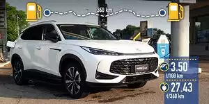Bild zum Inhalt: Tatsächlicher Verbrauch: MG HS PHEV (2025) im Test