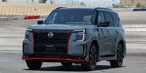 Bild zum Inhalt: Nissan Armada Nismo (2026): Brutales Riesen-SUV mit Monsteroptik