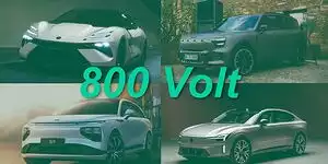 Bild zum Inhalt: Alle Elektroautos mit 800-Volt-Technik