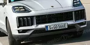 Bild zum Inhalt: Der neue Porsche Cayenne (2026) im exklusiven Motor1-Rendering