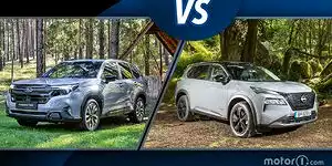Bild zum Inhalt: Subaru Forester vs. Nissan X-Trail: Japan-SUVs im Vergleich