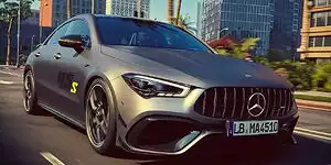 Bild zum Inhalt: Mercedes-AMG CLA 45 S Final Edition: Letztes Hurra für den Mega-Vierzylinder