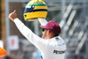 Hamilton mit Spezialhelm: 'Senna hat mich dazu inspiriert, Formel 1 zu fahren'