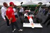 Sebastian Vettel auf Geheim- Besuch im Senna-Institut
