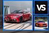 Alfa Giulia GTA vs BMW M3 CS vs Jaguar XE Project 8