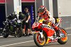 MotoGP-Testtag Jerez: Marc Marquez am Vormittag vor Rins und Rossi