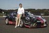 Hollywood-Filmstar Michael Fassbender fährt im Porsche-Supercup