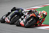 Maverick Vinales beißt sich rundenlang an Espargaros Aprilia die Zähne aus