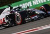 Vom Stein getroffen: Grosjean fährt mit blauem Finger in die Punkte