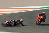 'Das war echt knapp' - Pol Espargaro nach Schrecksekunde auf dem Podium
