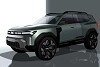 Dacia Bigster SUV (2025): Rendering zeigt mögliche Serienoptik