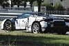 Ferrari V6 Hybrid Erlkönig mit seltsamem Testequipment erwischt