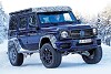 Mercedes G-Klasse 4x4 hoch 2 fast ungetarnt erwischt