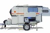 Der Kimberley Kampers Offroad Camper ist ein echter Transformer