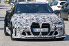 BMW M4 CSL mit anderem eigenwilligen Kühlergrill gesichtet