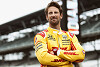 Grosjean und Johnson: Rookie-Test im Indy-Oval begonnen, aber ...