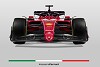 Ferrari F1-75 mit Demonstrationsfahrt am Freitag in Fiorano