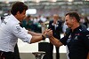 Nach 'schädlicher' Rivalität 2021: Wolff und Horner wollen Kriegsbeil begraben
