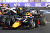 Formel 2 Dschidda 2022: Liam Lawson gewinnt zerfahrenes Rennen