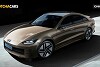 Hyundai Ioniq 6: Inoffizielles Rendering zeigt mögliche Serienlimousine
