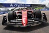 Kampf um jede Hundertstel: Entfernt Ferrari einfach den Klarlack vom F1-75?