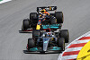 Warum Hamilton in Barcelona schneller war als Russell