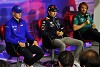 Fahrerbesprechung: Kollegen nehmen Sebastian Vettel in Schutz