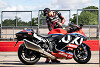 Trackday in Donington: Sylvain Guintoli auf der Suzuki Hayabusa