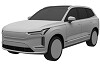 Volvo: Patentbilder eines großen SUVs im Internet aufgetaucht