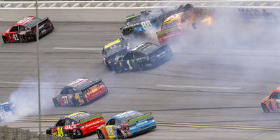 NASCAR Talladega: Ryan Blaney gewinnt Fotofinish bei Playoff-Crashs