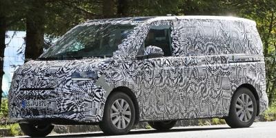 VW T7 (2021) Erlkönig zeigt die Serienkarosserie