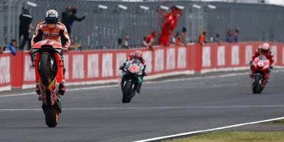 MotoGP in Japan 2019: Marquez siegt souverän - Rossi gestürzt